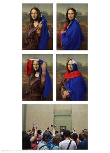 Frenchising Mona Lisa 3 — Amir Baradaran