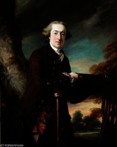 Portrait Of Charles Colmore — Francis Cotes, Neoclassicism