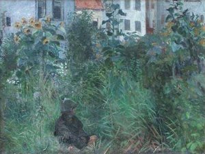 Boy In A Garden — Jacek Malczewski