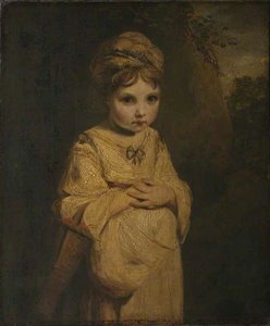 The Strawberry Girl — Sir Joshua Reynolds, Romantic Era