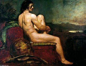 Male Warrior — William Etty