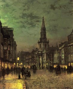 Blackman Street, Borough, London — John Atkinson Grimshaw
