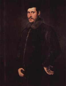 Portrait Of A Distinguished Man — Jacopo Tintoretto, Italian Baroque