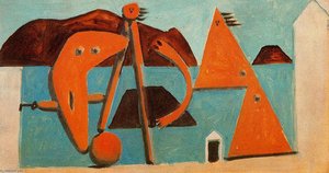 Bathers On The Beach — Pablo Picasso