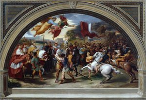 The Repulse Of Attila — Giuseppe Cades