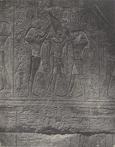 Palais de Karnak, Sculptures Extérieures du Sanctuaire de Granit