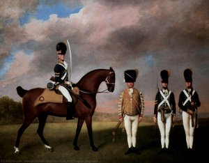Soldiers Of The 10th Dragoon Regiment — George Stubbs