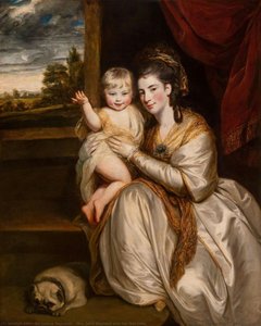 Mrs. John Weyland and Her Son John