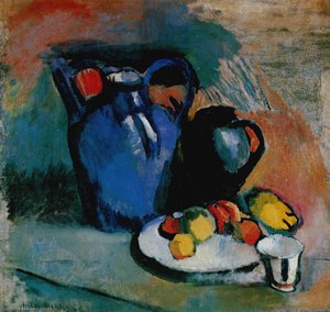 Nature Morte À La Cruche Bleue Huile Sur Toile Collection Wilbur Brayton Jr — Henri Matisse