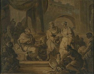 Esther Présentée À Assuerus — Donatien Nonnotte