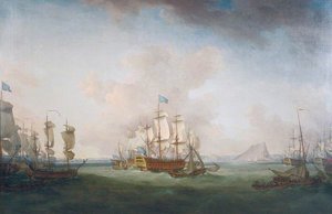 The Relief Of Gibraltar, 11 October 1782 — Richard Paton
