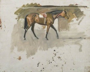 Study Of A Racehorse — Sir Alfred James Munnings