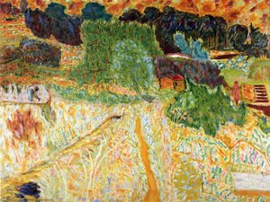View From The Artist's Studio, Le Cannet — Pierre Bonnard, Nabis Style
