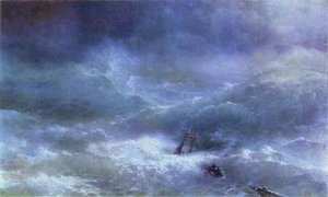 Storm — Ivan Konstantinovich Aivazovsky