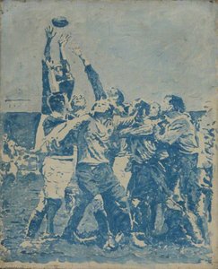 The Line Out (the Waratahs Jumping For The Ball Against The South Of France At Toulouse) — Winston Spencer Churchill