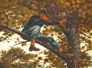 The Sharpshooter On Picket Duty — Winslow Homer