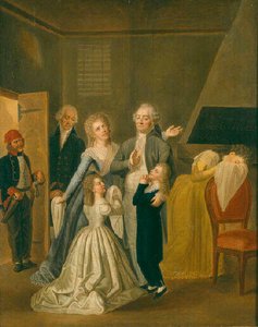 Les Adieux De Louis Xvi À Sa Famille — Jean Jacques Hauer
