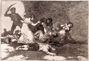 Infame Provecho 1 — Francisco José De Goya Y Lucientes, Romanticism