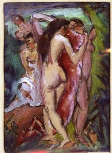 Bathers — Max Weber