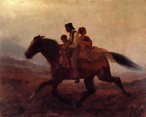 A Ride For Freedom - The Fugitive Slaves — Jonathan Eastman Johnson