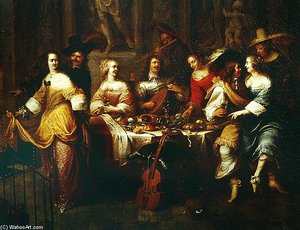 Holiday Meal — Hieronymus Janssens