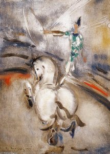 In The Circus — Ödön Márffy
