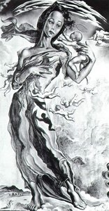 Madonna, 1943 — Salvador Dalí, Surrealist Painting