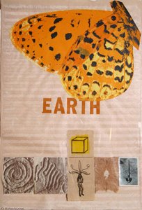 Earth With Butterfly — Joe Tilson