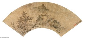 Recluse In A Misty Village — Zhang Hong
