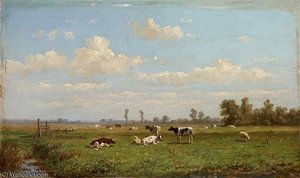 Cows In A Meadow