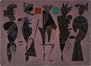 Cercle And Square — Wassily Wassilyevich Kandinsky