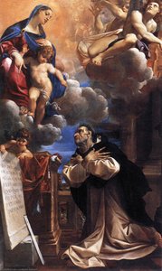 The Virgin Appearing To St Hyacinth — Ludovico Carracci