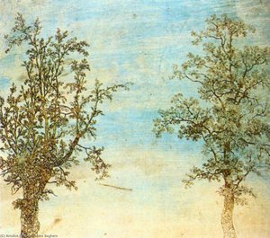 Two Trees — Hercules Seghers, Baroque