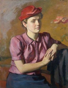 Portrait Of A Belgian Girl — Theodor Kern
