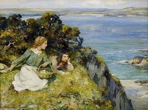On The Clifftop — William Stewart Macgeorge