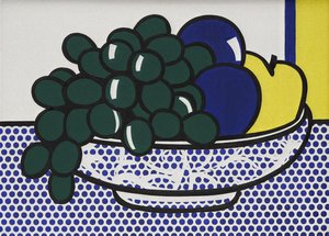 Still Life With Plums — Roy Lichtenstein, Pop Art