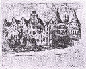 Lubeck — Edvard Munch
