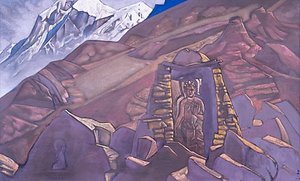 Maitreya On The Way — Nicholas Roerich