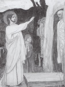 The Raising Of Lazarus — Mikhail Nesterov