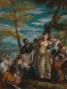 The Finding Of Moses — Bonifazio Veronese (bonifazio De Pitati)