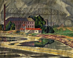 Untitled [imaginary View Of Cleveland] — August Frederick Biehle, Jr.