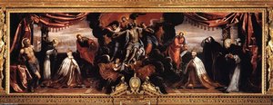 The Dead Christ Adored By Doges Pietro Lando And Marcantonio Trevisan — Jacopo Tintoretto