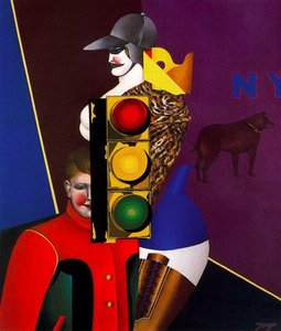 New York City Iv — Richard Lindner