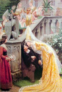 Alain Chartier — Edmund Blair Leighton