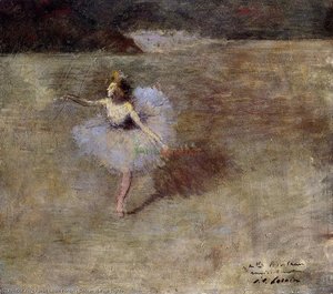 Dancer In Pink Tights — Jean Louis Forain