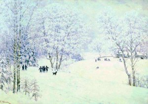 Russian Winter. Ligachevo — Konstantin Yuon