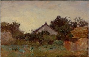 Cabin In The Wildwood — Theodore Clement Steele