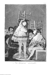 Now They Are Sitting Well — Francisco José De Goya Y Lucientes
