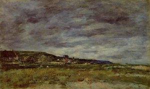 Deauville, The Dunes — Eugène Louis Boudin