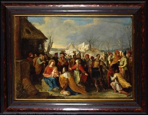 Adoration Des Mages — Francken Frans Ii (francken Le Jeune)